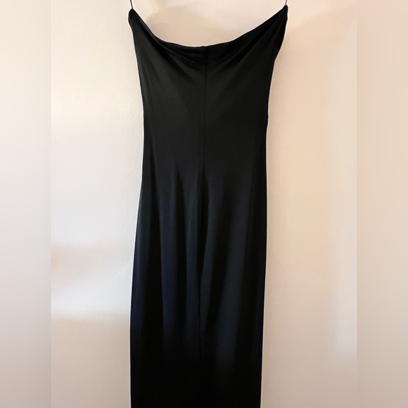 NBD Charlotte Strapless Gown in Black, size XS - Picture 7 of 9